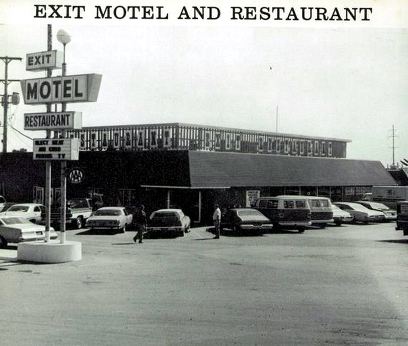 Exit Motel - 1974 Birch Run High School Yearbook (newer photo)